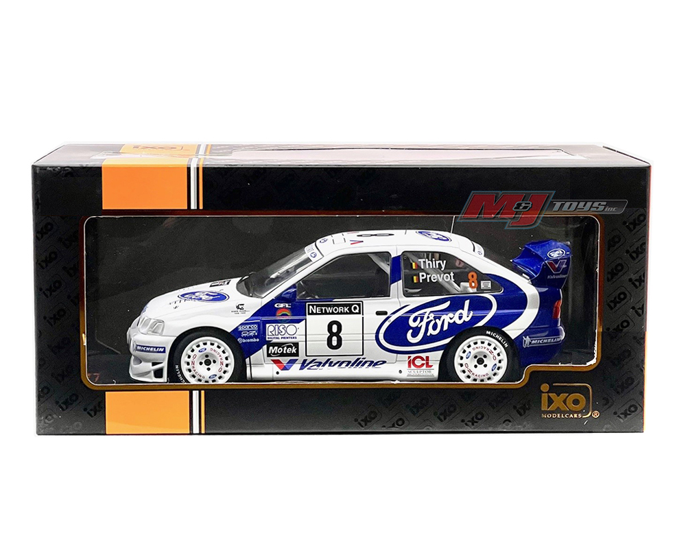 Ixo Models 1:18 FORD ESCORT WRC #8 B.Thiry - S.Prévot RAC