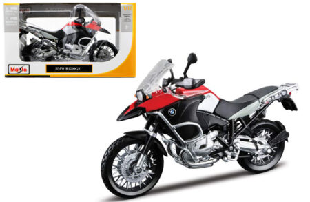Maisto 1:12 BMW R 1200G- Black Red  -Motorcycles