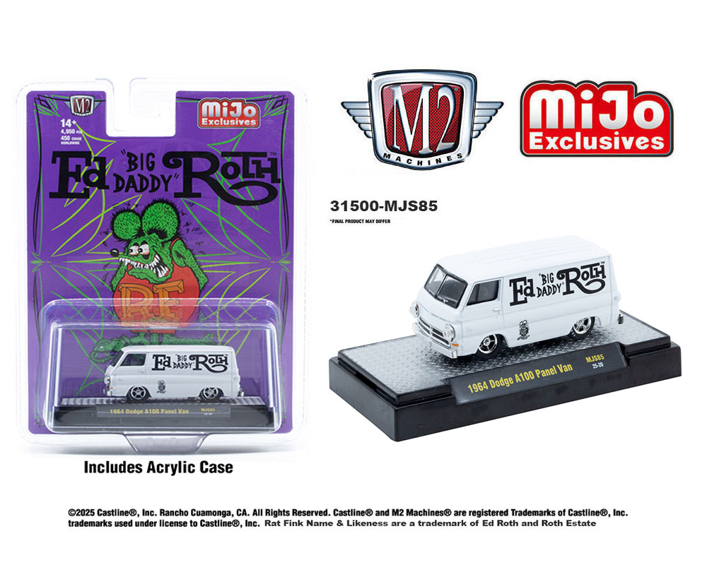 M2マシーン 1964 Dodge A100 Panel Van TaB 1964 Dodge A100 Panel Van Tab M2 Machines 1:64 Scale Coca