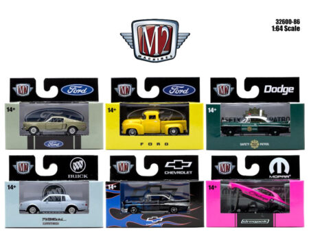 M2 Machines 1:64 Detroit-Muscle Release 86 Assortment