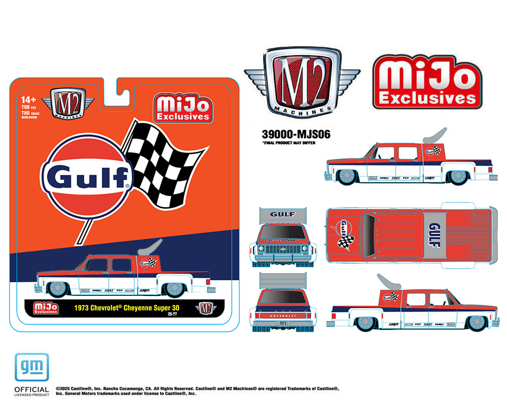 Preorder) M2 Machines 1:64 1973 Chevrolet Cheyenne Super 30