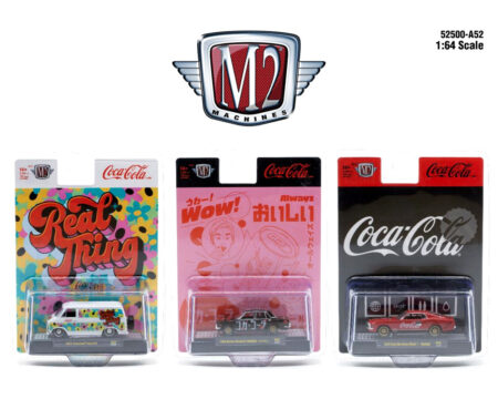 M2 Machines 1:64 Coca-Cola 2025 Release A52 Assortment