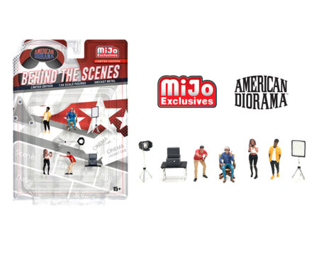 (Preorder) American Diorama 1:64 Figures Behind The Scene - MiJo Exclusives
