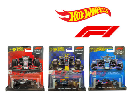 (Preorder) Hot Wheels 1:64 F1 Racing Premium F Assortment - Team Red Bull, Alpine, Haas