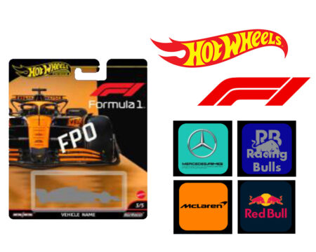 (Preorder) Hot Wheels 1:64 F1 Racing Premium H Assortment - Team Mercedes, VARB