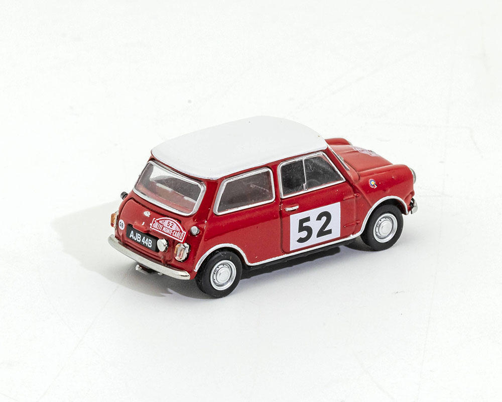 Preorder) GCD 1:64 Morris Mini Cooper 1965 #52 - Red - Limited