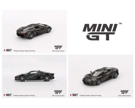 (Preorder) Mini GT 1:64 Jaguar C-X75 Test Car - Black