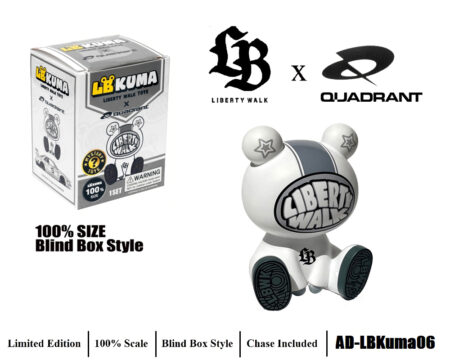 (Preorder) Liberty Walk x American Diorama Figures LB KUMA 100% 2.75" Quadrant Collaboration Limited Edition