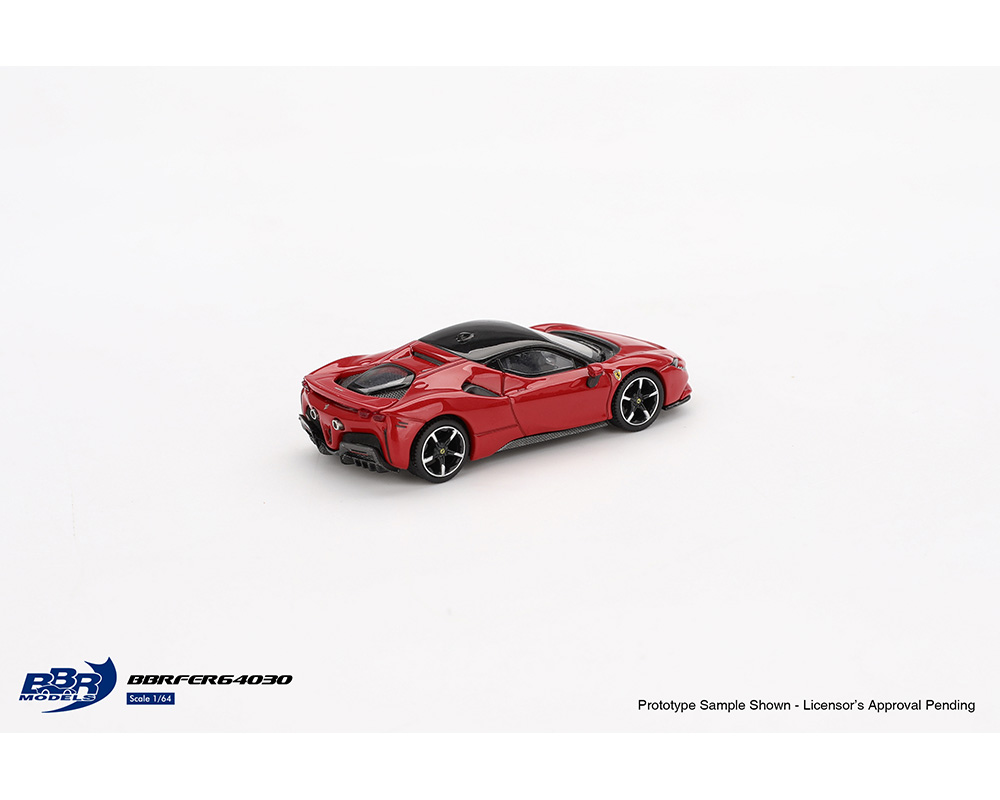 Preorder) BBR Models 1:64 Ferrari SF90 - Rosso Corsa