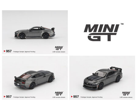 (Preorder) Mini GT 1:64 Ford Mustang Dark Horse 2024 - Carbonized Gray