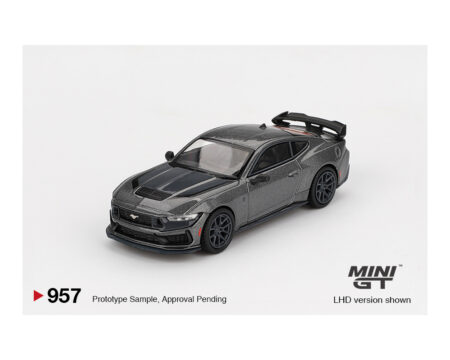 (Preorder) Mini GT 1:64 Ford Mustang Dark Horse 2024 - Carbonized Gray - Image 2