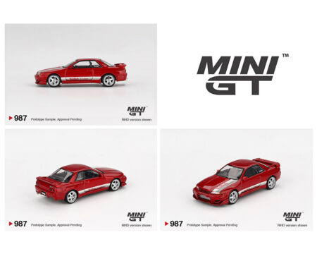 (Preorder) Mini GT 1:64 Nissan Skyline GT-R (R32) VeilSide Combat C-I - Gem Red