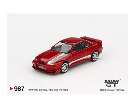 (Preorder) Mini GT 1:64 Nissan Skyline GT-R (R32) VeilSide Combat C-I - Gem Red - Image 2