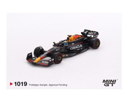 (Preorder) Mini GT 1:64 Oracle Red Bull Racing RB20 #11 Sergio Pérez 2024 F1 2024 Bahrain GP 2nd Place - Image 2