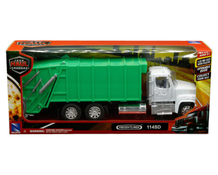 New Ray 1:32 Freightliner 114SD Garbage Truck - Utility - Long Haul Trucker