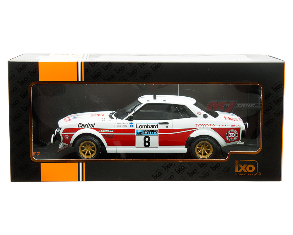 ミニカー　1/43 TOYOTA Celica 2000 GT #8 2nd Lombard RAC Rally 1977 H. Mikkola - A. Hertz [S7722] Toyota Celica 2000 GT No.8 2nd Lombard RAC Rally 1977 (H