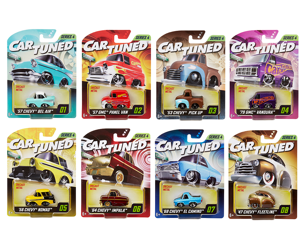 CarTuned 1:64 Series 4 Mainline Assortment of 8 Styles 2025 - Image 2