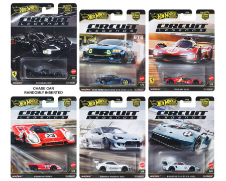 (Preorder) Hot Wheels 1:64 Car Culture 2025 K Case - HW Circuit Legends