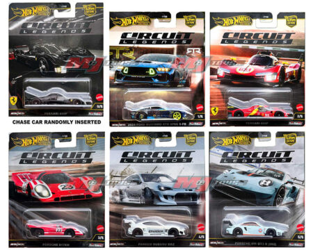 (Preorder) Hot Wheels 1:64 Car Culture 2025 K Case - HW Circuit Legends