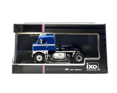 IXO Models 1:64 1950 Kenworth Bullnose Semi Truck - Blue - Image 2
