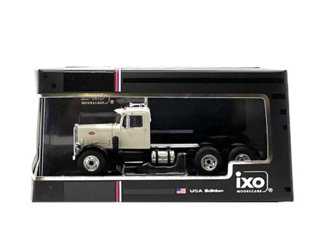 IXO Models 1:64 1955 Peterbilt 281 Semi Truck - White - Image 2