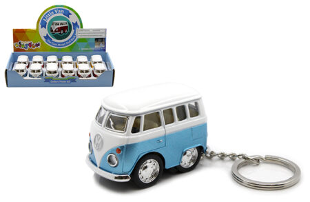 Kinsfun 2″ Volkswagen Little Van Solid with Keychain – Display Tray Set of 12