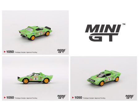 (Preorder) Mini GT 1:64 Lancia Stratos HF #4 1979 Spanish Rally Champion