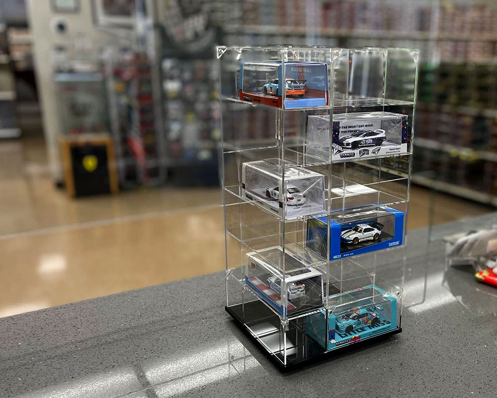 Showcase 1:64 Large 24-Car Display Desk Top Spinner with