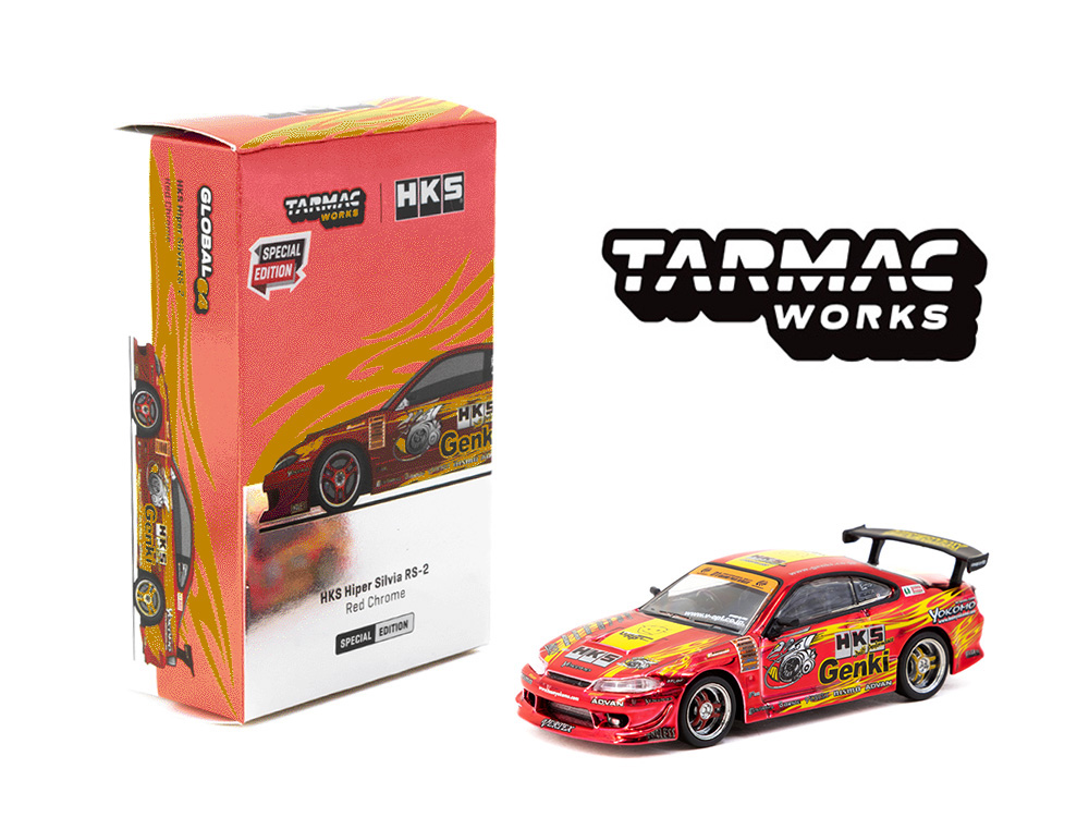 Tarmac Works 1:64 HKS Hiper Silvia RS-2 Special Edition