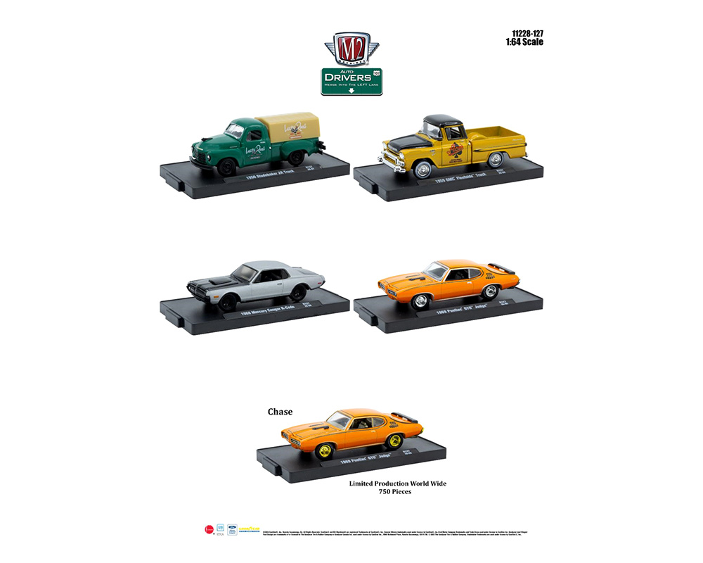 ミニカー M2MACHINES M2 Machines 11228-41 1-64 Drivers 6 Cars Set Release 41,