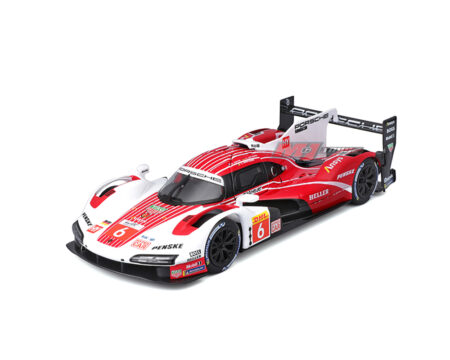 Bburago 1:24 Porsche 963 Penske Motorsport #6 - Red - Race Series - Image 2