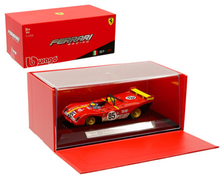 Bburago 1:43 1972 Ferrari 312 P - Red - Ferrari Racing