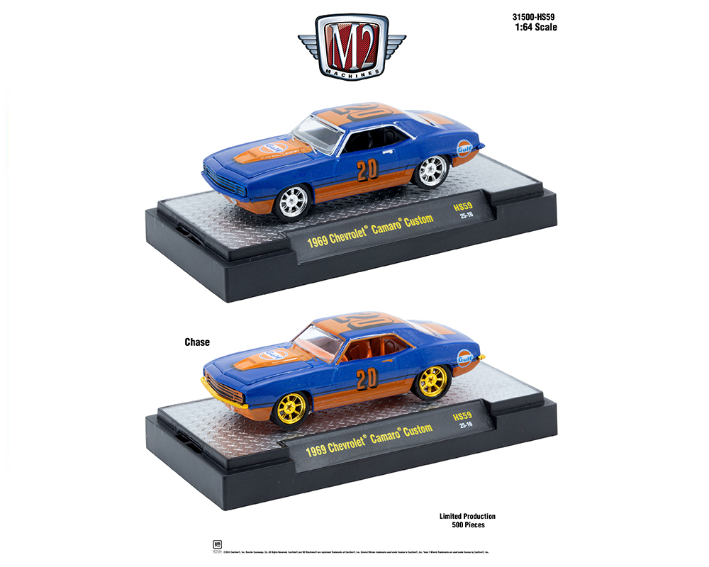 M2 1969 シボレーカマロ・カスタム - ガルフ (チェイスカー) M2 1969 シボレーカマロ・カスタム - ガルフ (チェイスカー