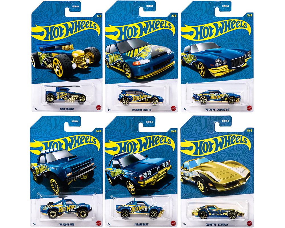 Preorder) Hot Wheels 1:64 Pearl & Chrome 2025 J case