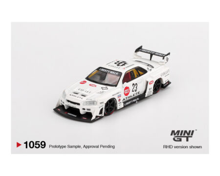 限定 Mini GT ER34 アスリートホワイト 10個セット Mini GT 1:64 Nissan LB-ER34 Super Silhouette ATHLETE/COLLET