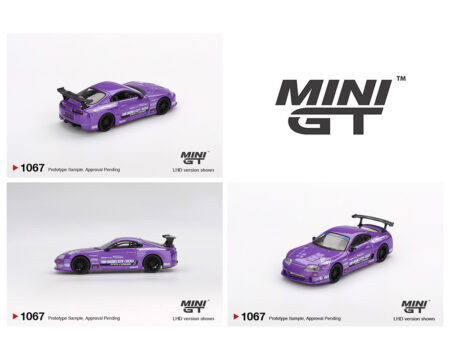 (Preorder) Mini GT 1:64 Toyota Supra (A80) Top Secret GT-300 Top Secret Purple - Mijo Exclusives