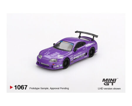 (Preorder) Mini GT 1:64 Toyota Supra (A80) Top Secret GT-300 Top Secret Purple - Mijo Exclusives - Image 2