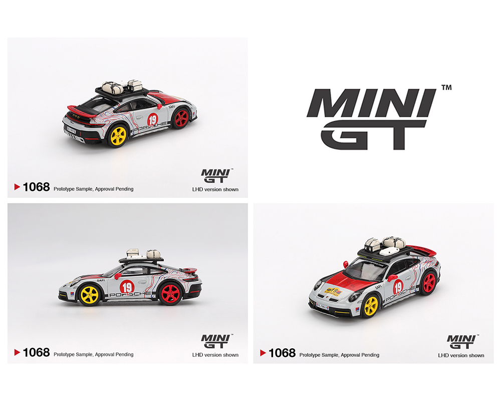 MINI GT Porsche 911 Dakar 1/64 ブリスター M109162277 - ミニカー最新