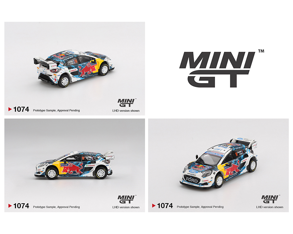 Ford Puma Rally1 M-SPORT ミニカー Ford Puma Rally1 #19 Sebastien Loeb Isabelle Galmiche M