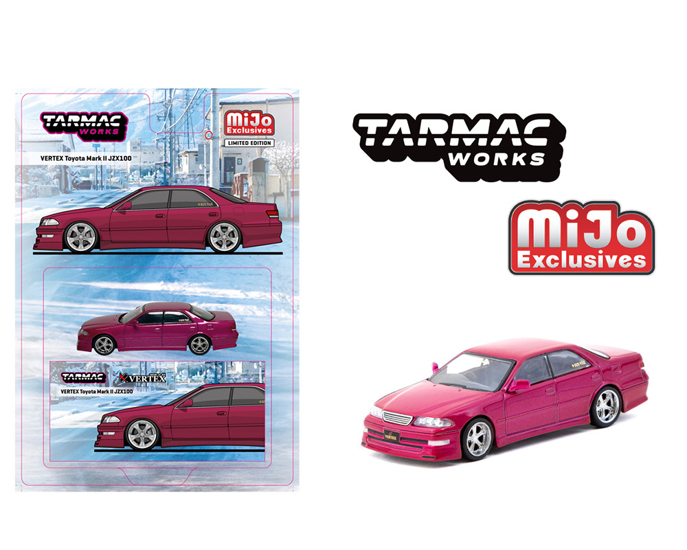 Preorder) Tarmac Works 1:64 VERTEX Toyota Mark II JZX100