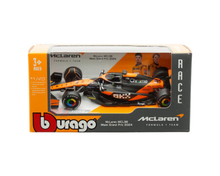 Bburago 1:43 McLaren Formula 1 Team MCL38 Miami Grand Prix 2024 #81 Oscar Piastri - Race