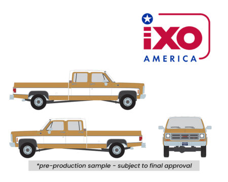 (Preorder) IXO Model 1:64 1975 GMC Sierra Classic - Yuba Gold - Limited Edition