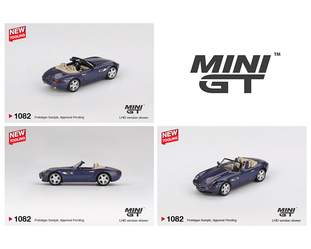 mima perhonen ? （特装版） Preorder) Mini GT 1:64 BMW Z8 Alpina - Alpine Blue - Mijo