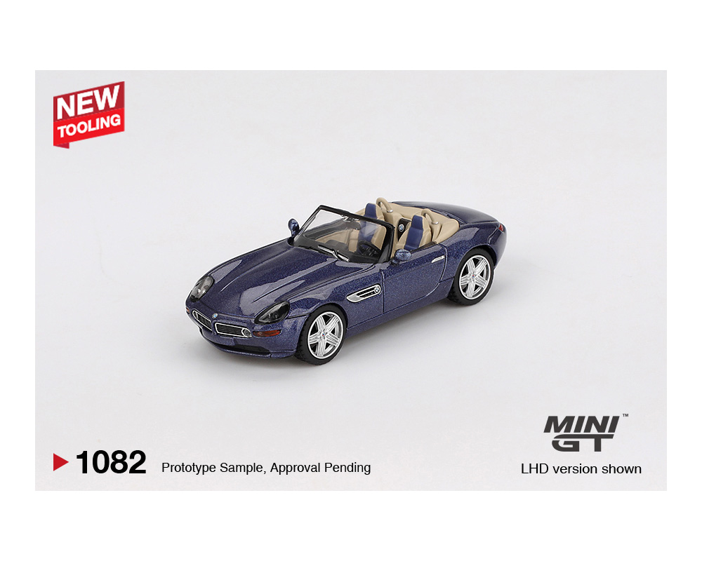 Preorder) Mini GT 1:64 BMW Z8 Alpina - Alpine Blue - Mijo