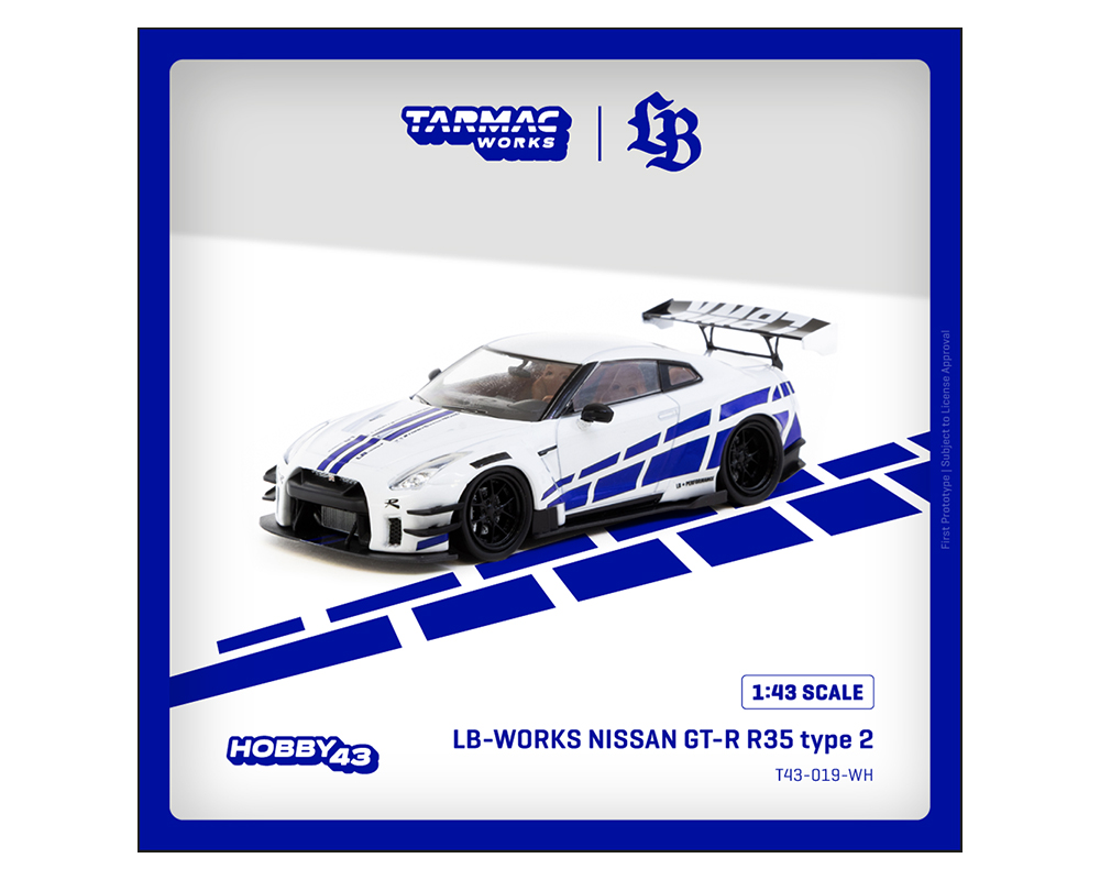 Preorder) Tarmac Works 1:43 LB-WORKS NISSAN GT-R R35 type 2