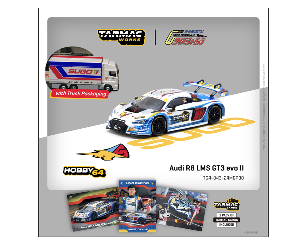 ターマックワークス 1/64 アウディ R8 LMS GT3 Evo II Tarmac Works 1/64 Audi R8 LMS GT3 Evo II Macau GP 2023