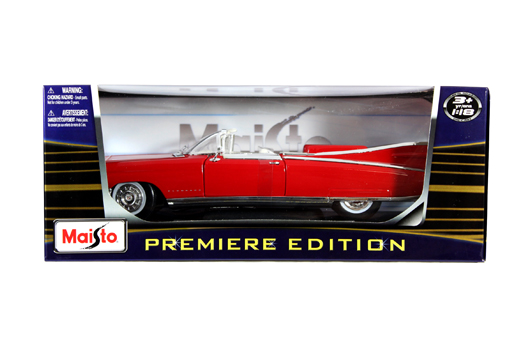 ☆新品⭐︎ Cadillac ELDORAD 1/18 MAISTO Maisto 1959 White Cadillac Eldorado Biarritz Special Edition