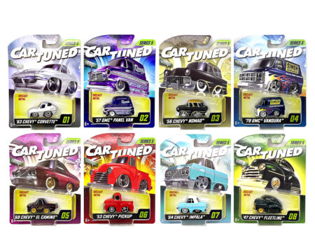CarTuned 1:64 Series 5 Mainline Assortment of 8 Styles 2025 - M