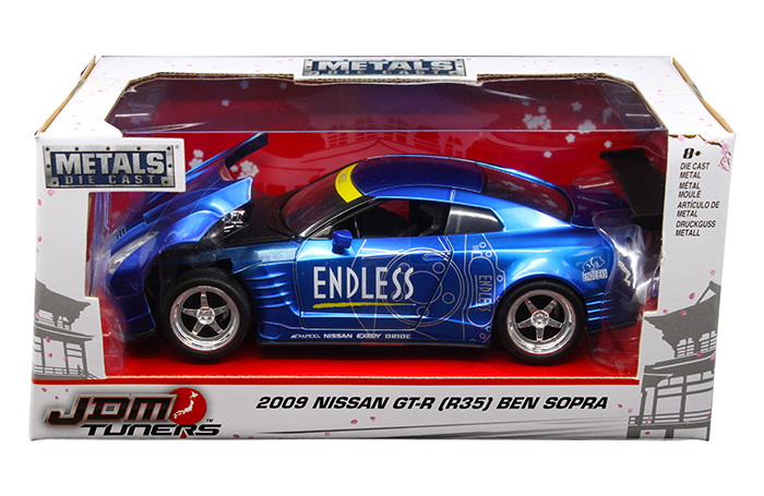 CUTIE パーカー&トリケラセット Blue & Purple Mini GT #616 Nissan Skyline GT-R (R34) Tommykaira R-z