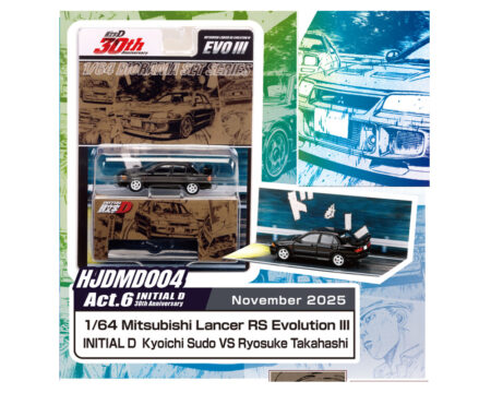 Preorder) Hobby Japan 1:64 Initial D 30th Anniversary Mitsubishi